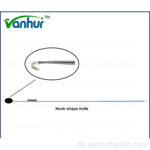 Chirurgische Instrumente Urethrotomie-Set Hakenformmesser